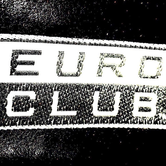 Vintage Euro Club boots black patent leather cottage core witch - Picture 3 of 4